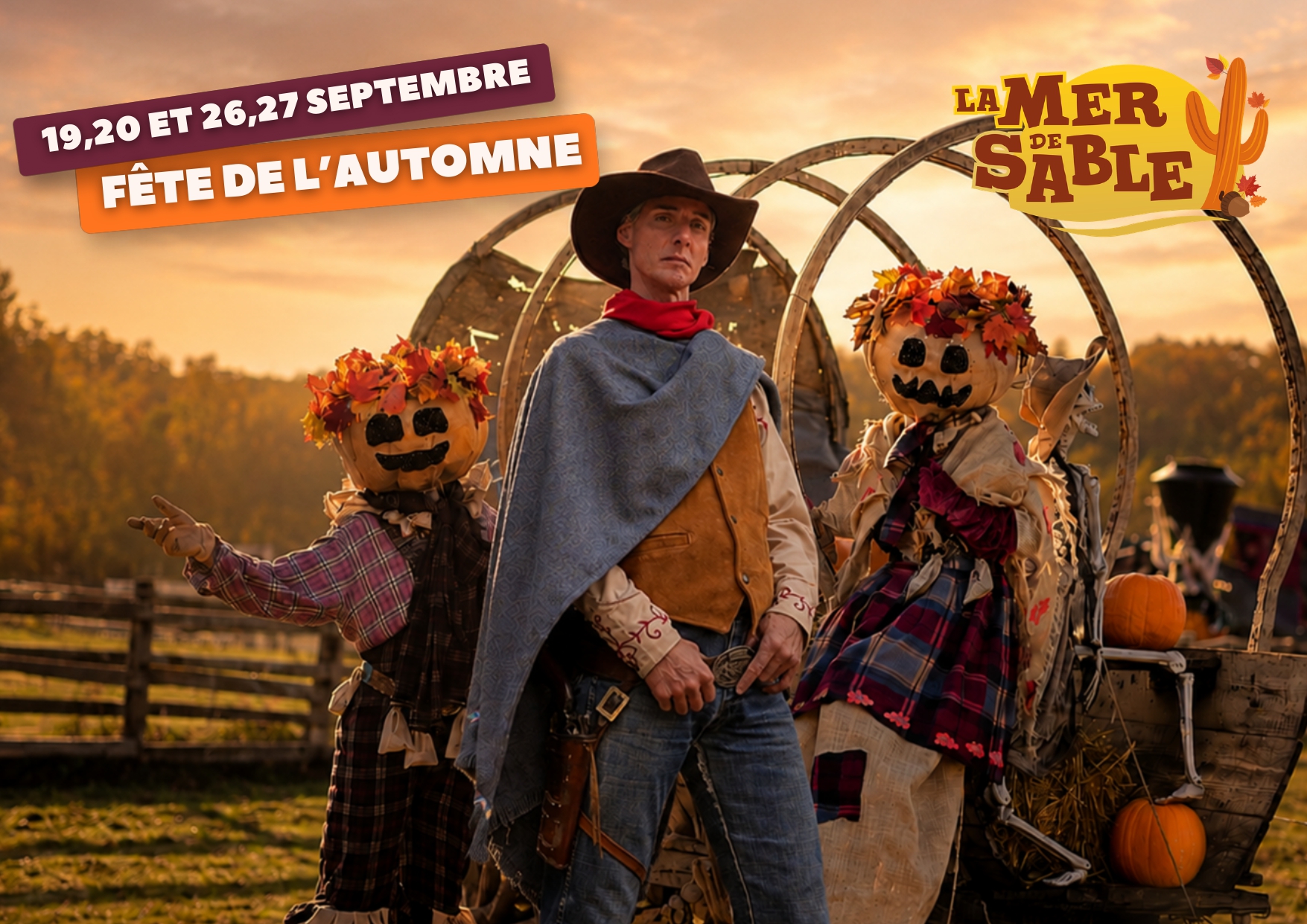 Mer de Sable - La Fête de l’Automne débarque à la Mer de Sable
