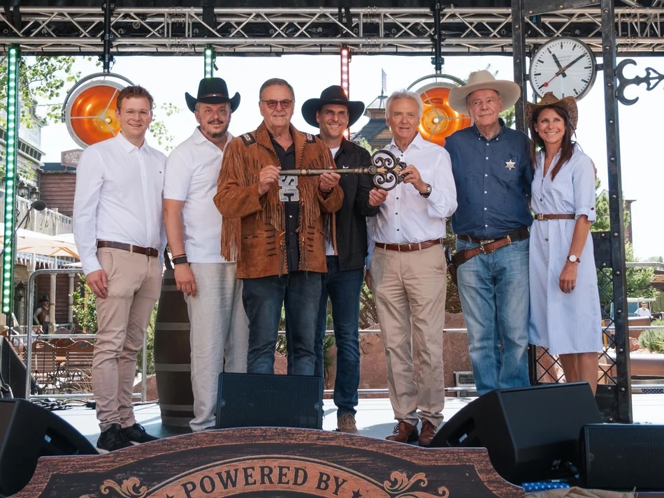 Europa-Park - Inauguration du « Riverside Western Lodge » à Europa-Park Resort