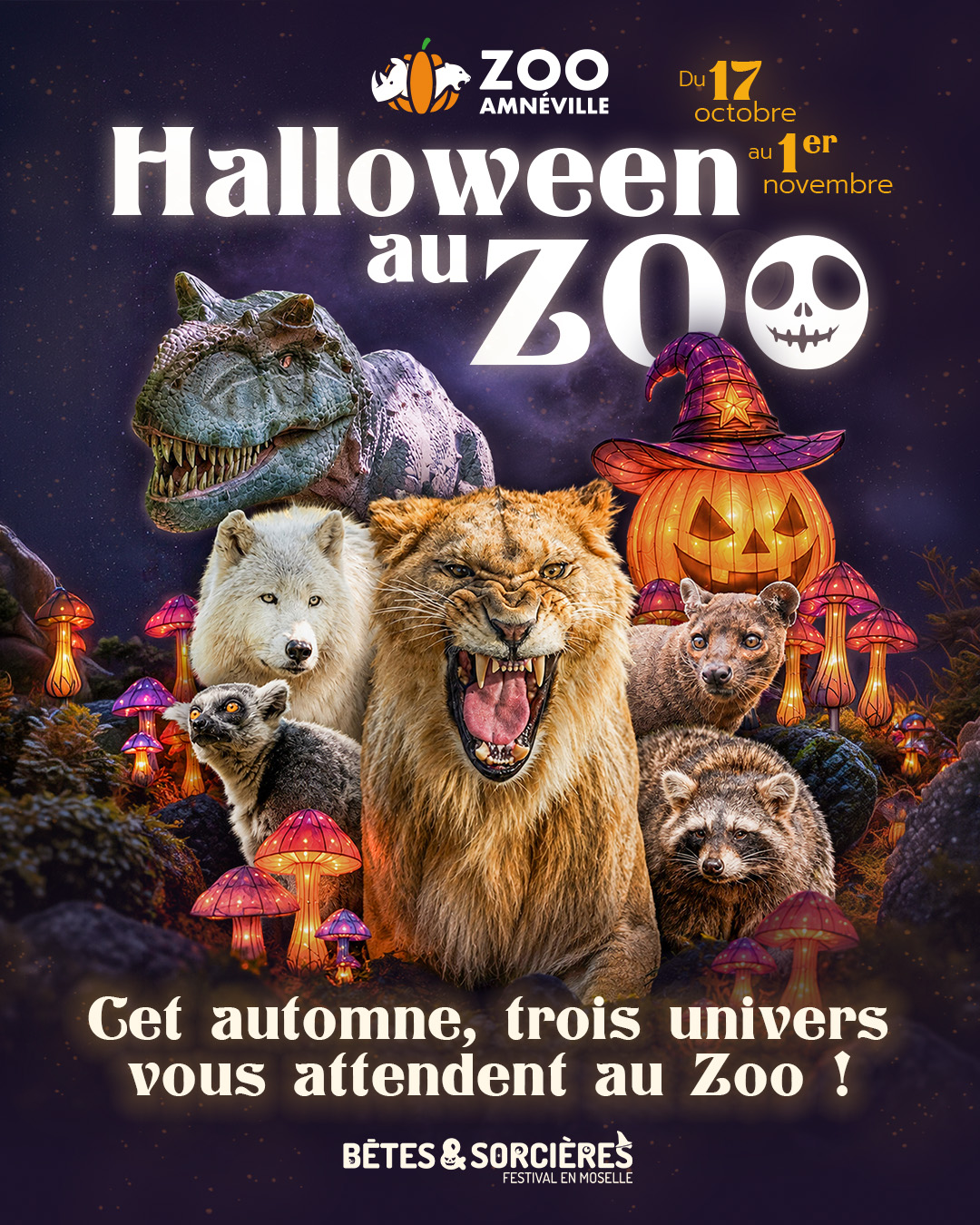 Zoo d'Amnéville - Luminescences : le festival de lanternes frappe encore plus fort et s’inscrit parmi les plus grands d’Europe pour les 40 ans du Zoo d’Amnéville