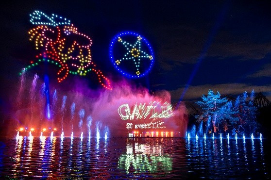 Parc Astérix - LE PARC ASTÉRIX DÉVOILE SON NOUVEAU SPECTACLE NOCTURNE DE L'ÉTÉ « ASTÉRIX ET LA POTION D'ÉTOILES »