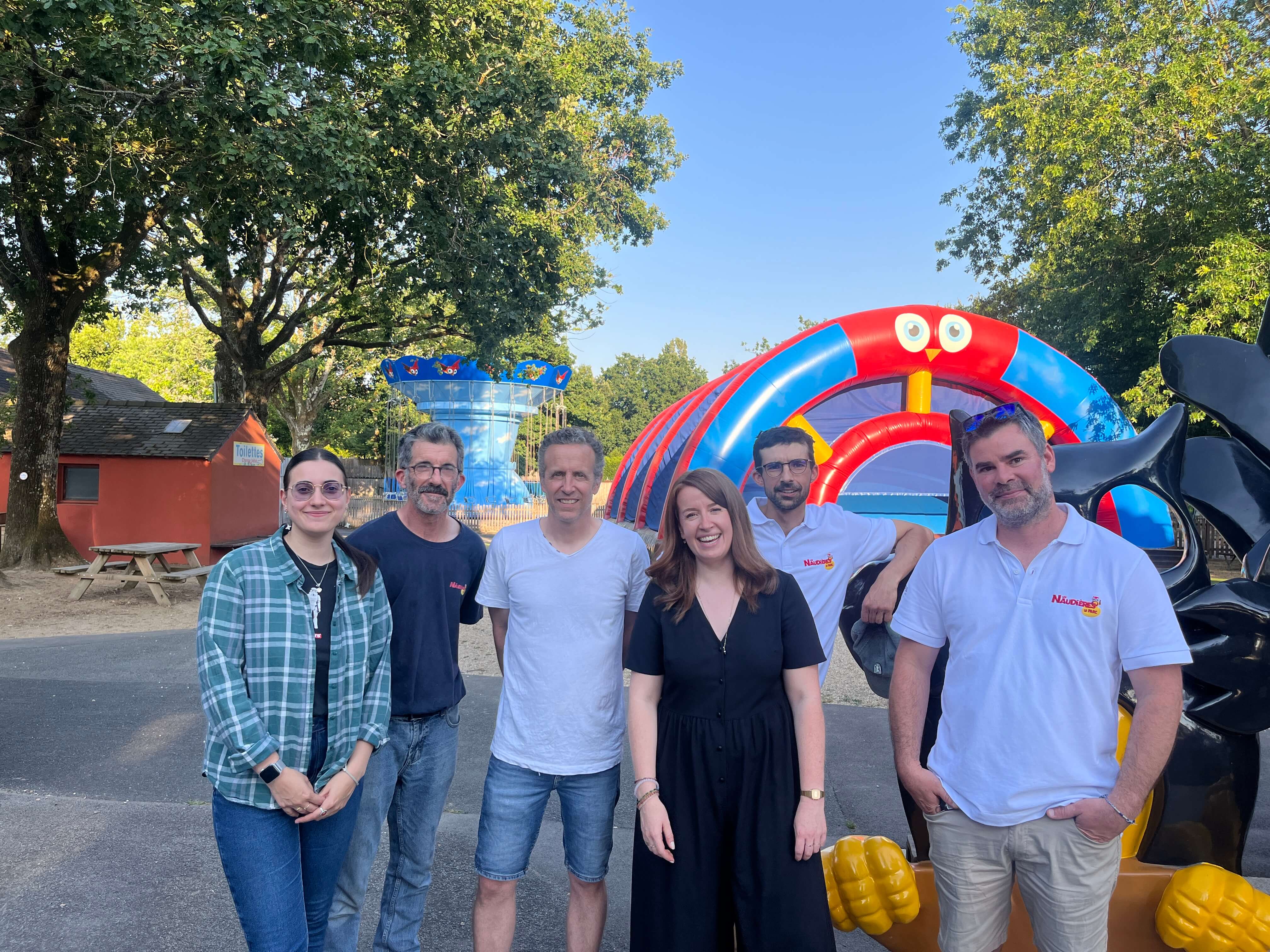 Parc des Naudières - Le Parc des Naudières (44) labellisé « Divertissement Durable » par le SNELAC